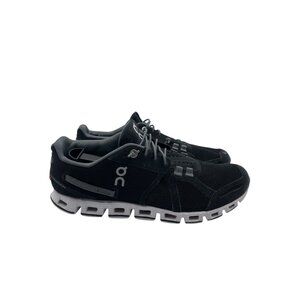 On Cloud swiss engineering athletic Running black white Shoes sneakers womens 8.